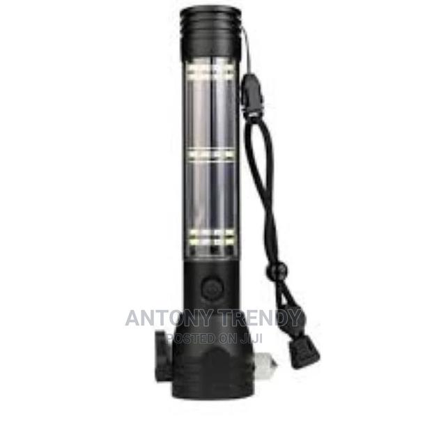 9 in 1 Multi-Functional Led Flashlight Solar Powered