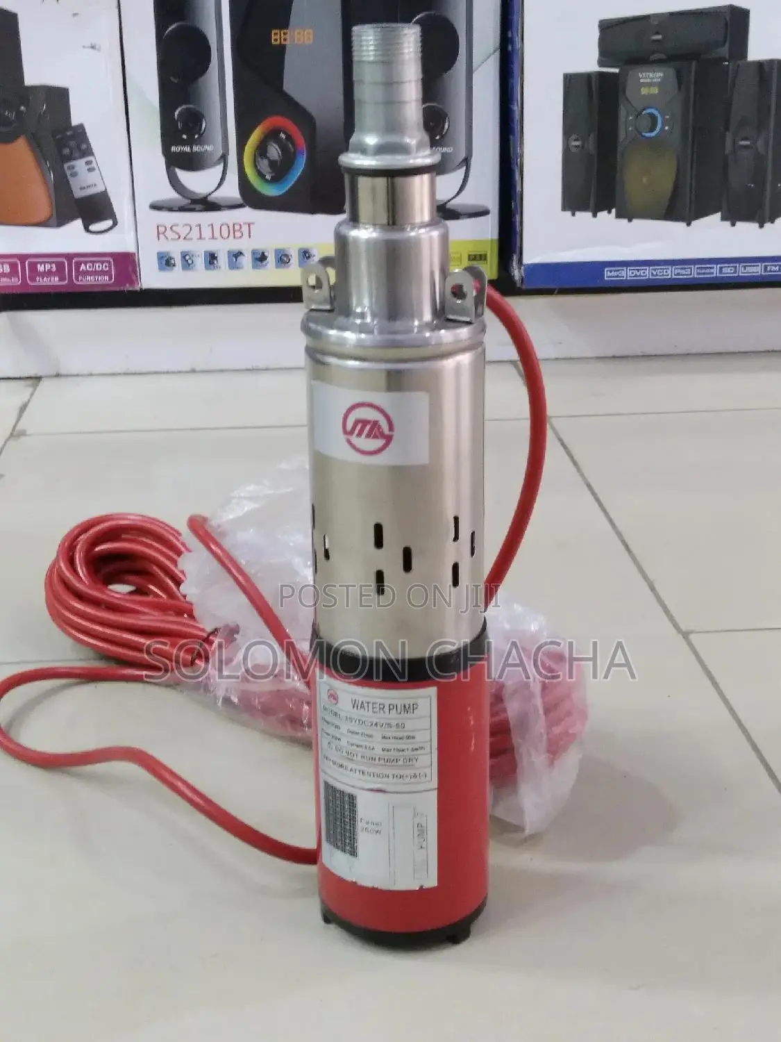 Rutan Submersible Pumb 50m 250W