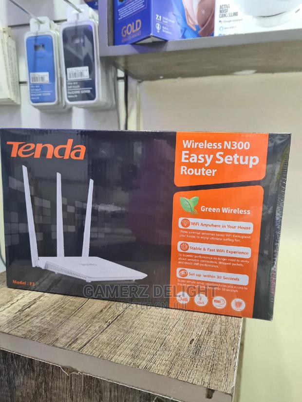 Tenda Router - main view