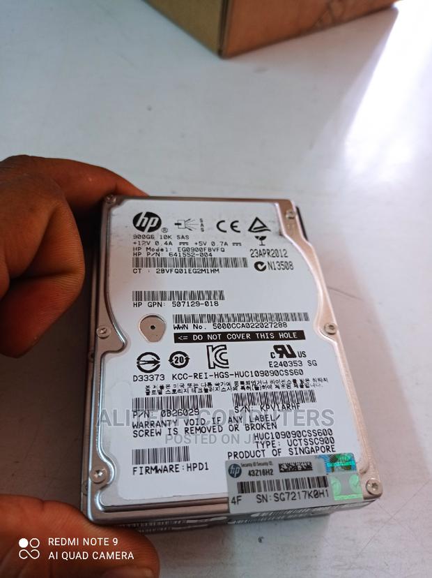 Servers Hpe 900gb Sas 2.5 Internal Harddsik - thumbnail 3