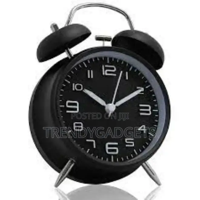Twin Bell Alarm Clock, Size: Standard, Model