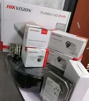 Brands New Six CCTV Color Vu Camera 1080p Channel