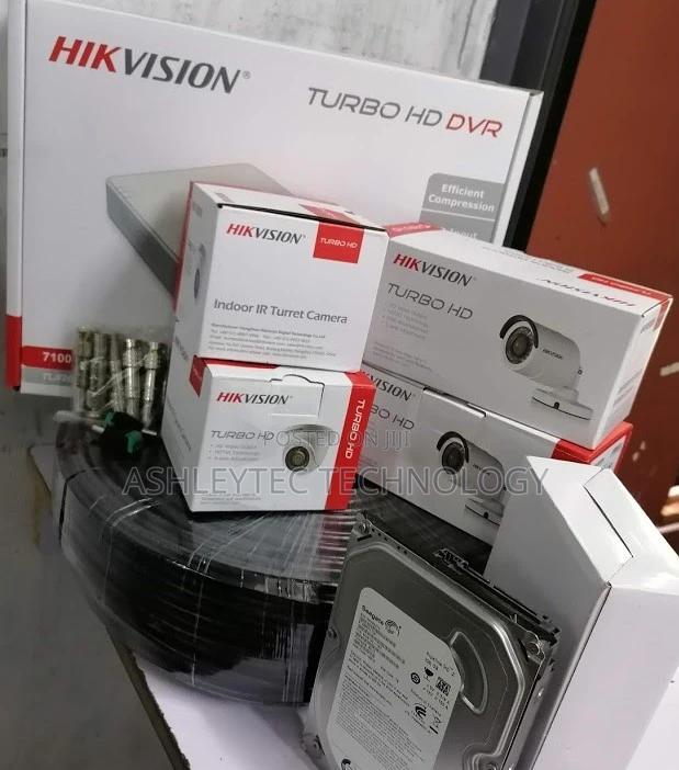 Brands New Six CCTV Color Vu Camera 1080p Channel