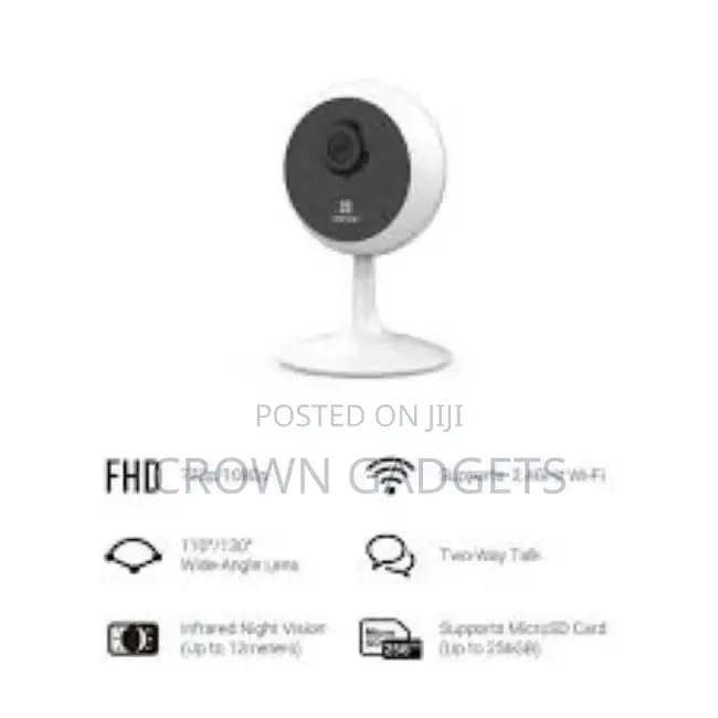 HD Resolution Indoor Wi-Fi Camera