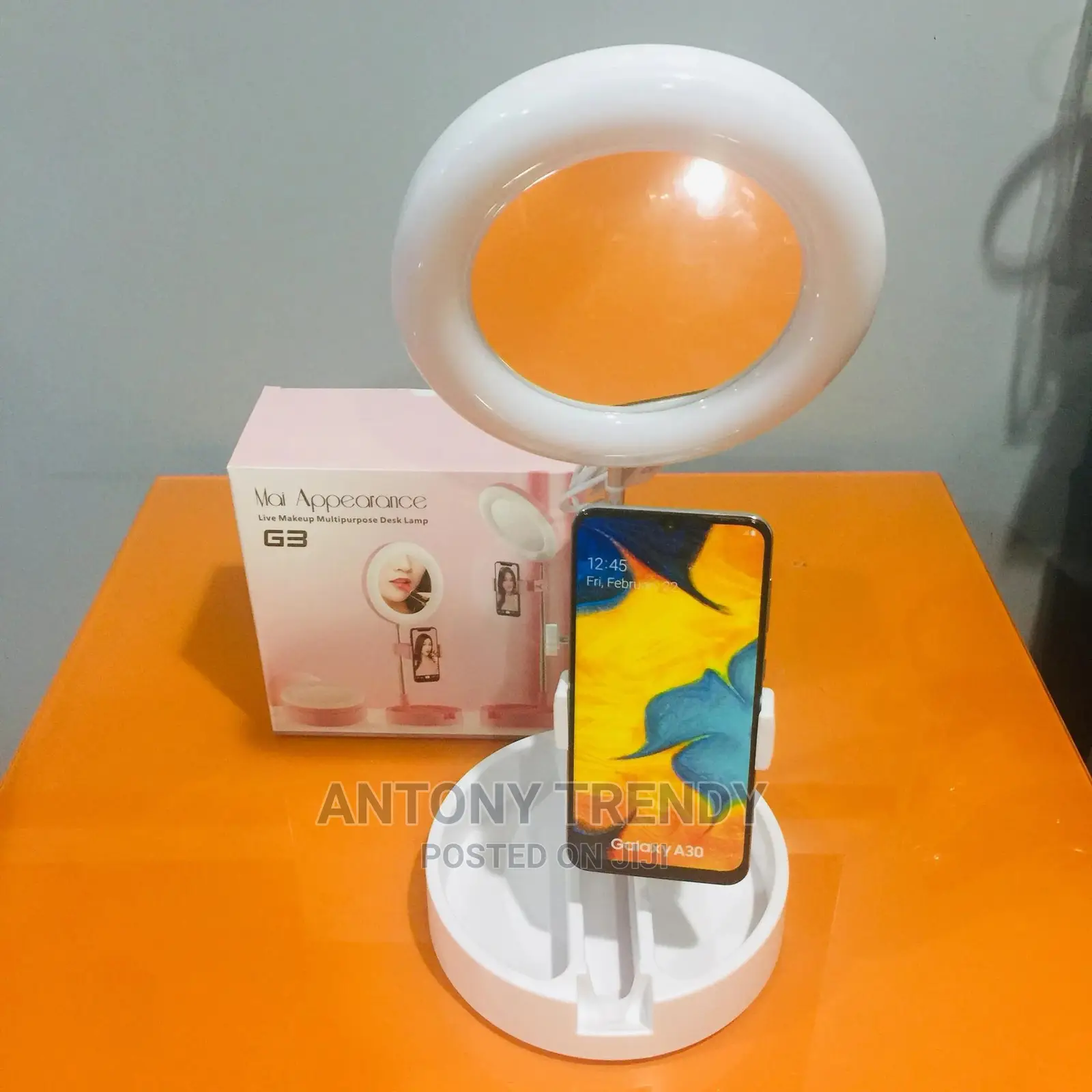 Dimmable LED Ring Light MAI APPEARANCE G3 3 in 1 6 Inch