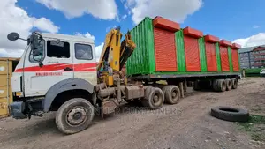 Crane Truck Container Transportation Services Offered