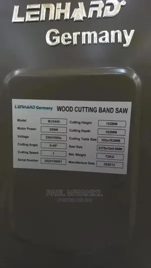 18" Wood Cutting Band Saw