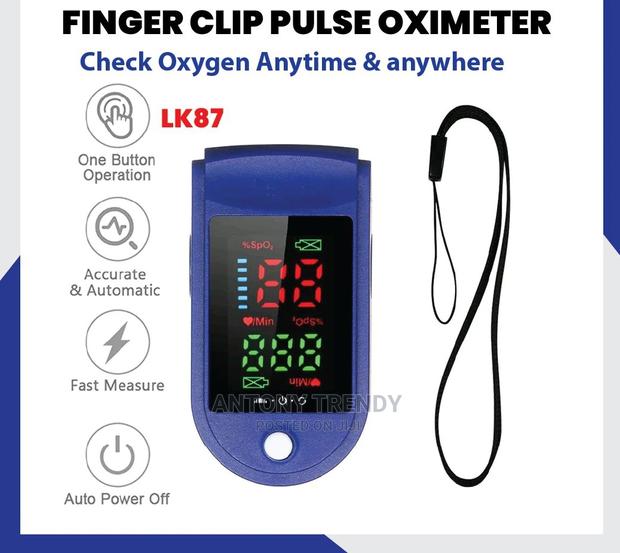 Fingertip Pulse Oximeter LK-87 Digital Handheld - main view