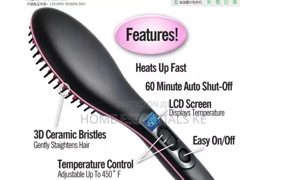 Electric Ceramic Hair Straightener