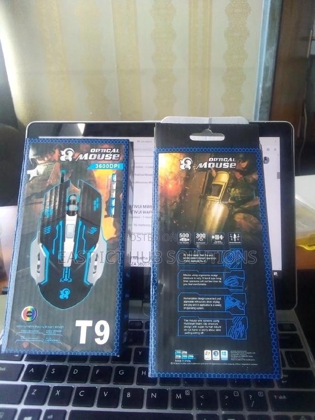 Premium T9 Wired Gaming Mouse All Buttons Working - thumbnail 3