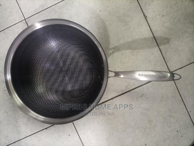 Honeycomb Stainless Steel Non-Stick Woks - thumbnail 7