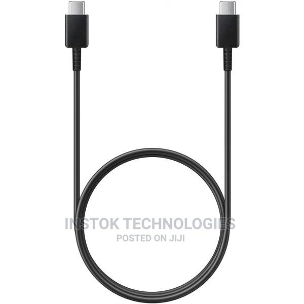 Samsung GALAXY Usb-C Cable (Usb-C to Usb-C) - Black - main view