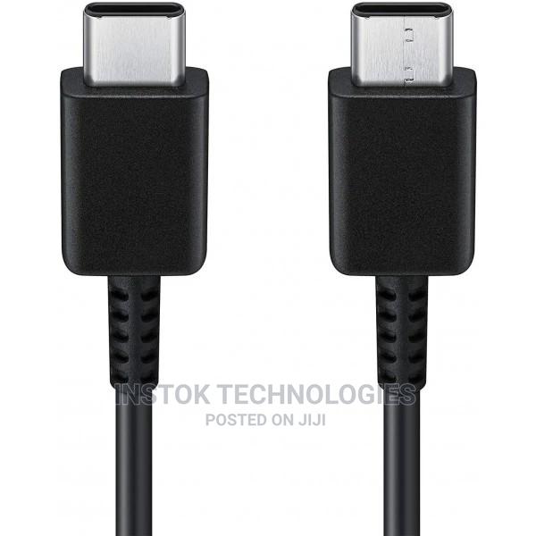 Samsung GALAXY Usb-C Cable (Usb-C to Usb-C) - Black - thumbnail 2