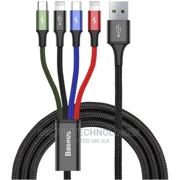 Baseus Rapid Series 4-In-1 Data and Charging Cable - 1.2M -