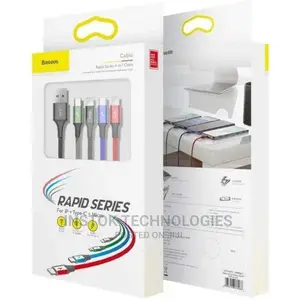 Baseus Rapid Series 4-In-1 Data and Charging Cable - 1.2M -
