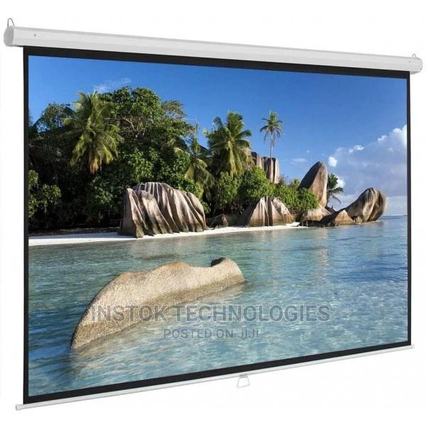 Tc-MPS-200 Manual Projector Screen 200X200 - main view