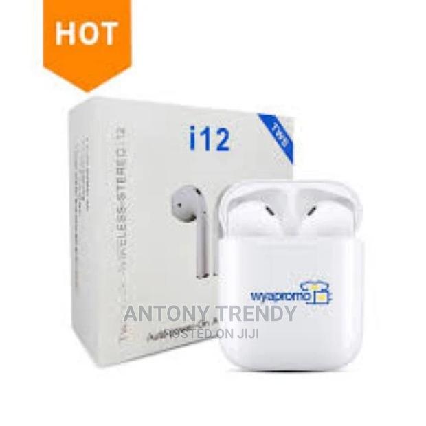 I12 TWS Wireless Bluetooth Earbuds With Charging Case for An - main view