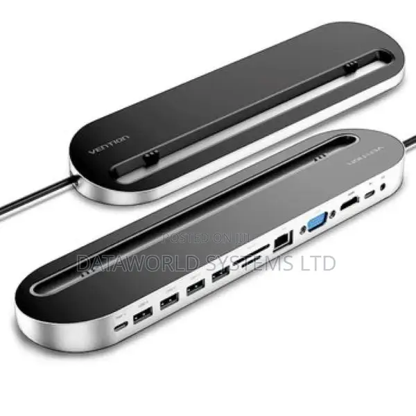 Vention Type C to Multi-Function 12 IN 1 Docking Station