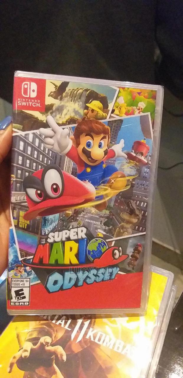 Super Mario Odyssey - main view