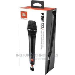 Jbl Pmb100 Wired Dynamic Vocal Mic With Cable, Black