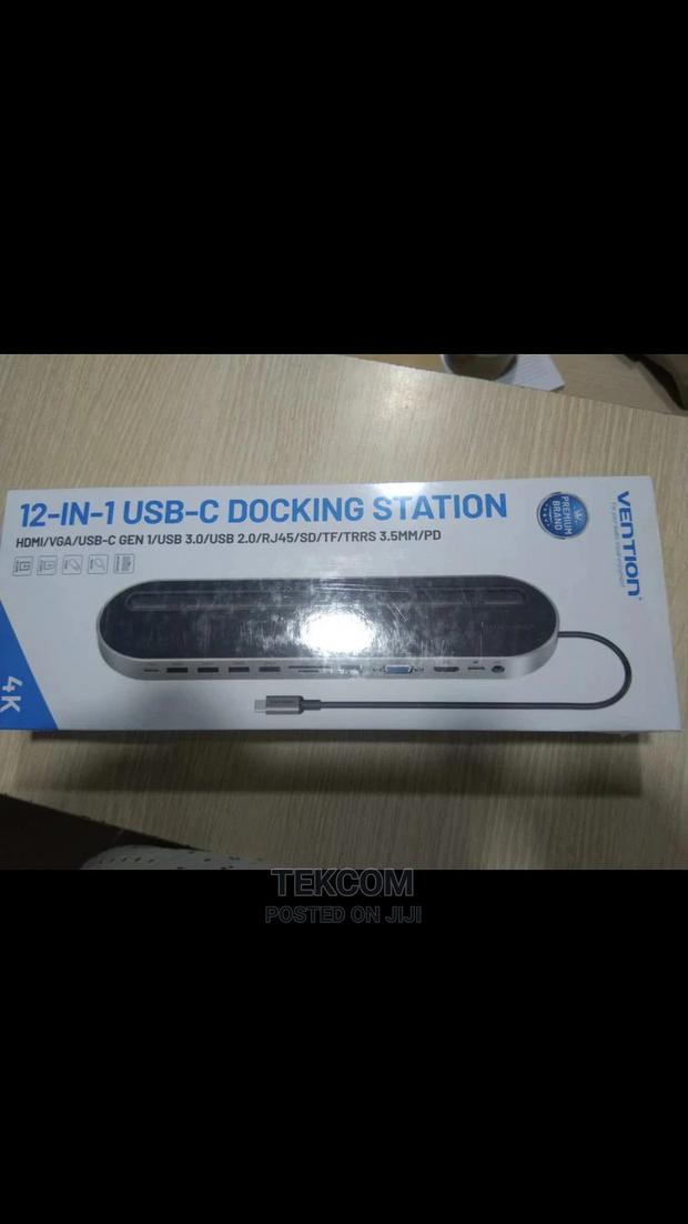 Vention Type C to Multi-Function 12 in 1 Docking Station - main view