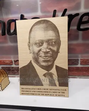 Wooden Engraved Potraits