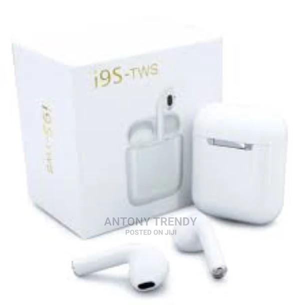 White Wireless I9 TWS Earbuds Bluetooth Earphone, - main view