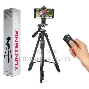 Yunteng Vct-5208 Aluminum Phone Photo Tripod