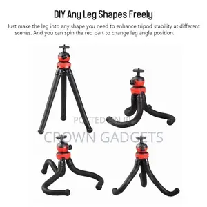 Mini Portable Flexible Octopus Tripod