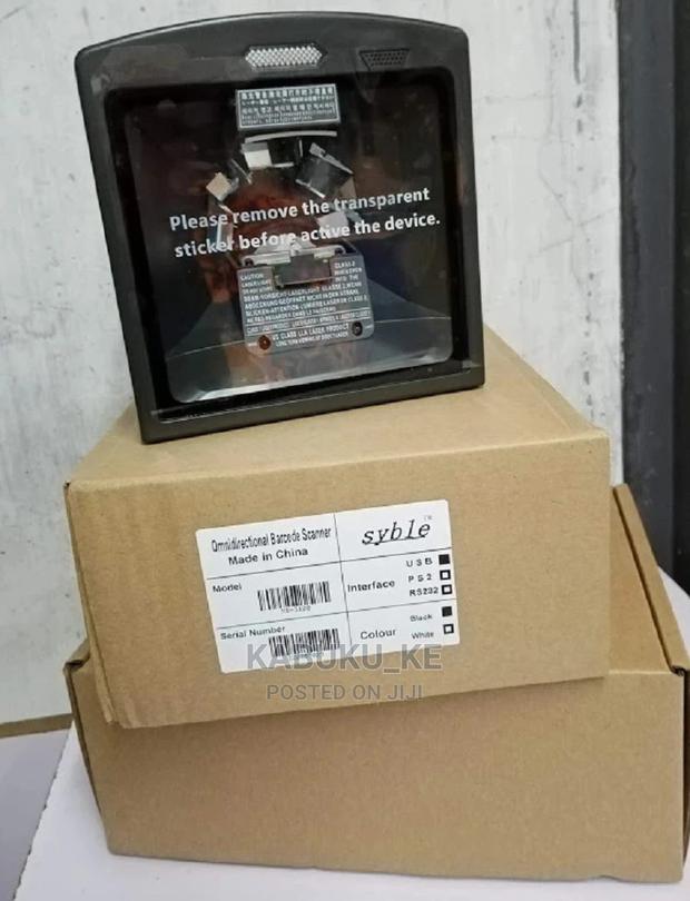 1D Table Mount Barcode Scanner - main view