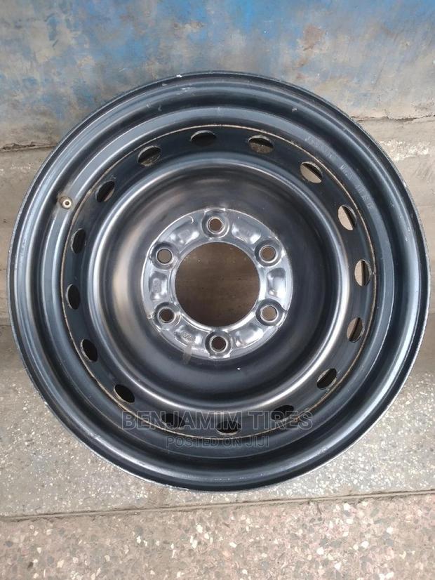 Steel Rim Size 17 for Hilux Double Cab and Ford Pick Up.