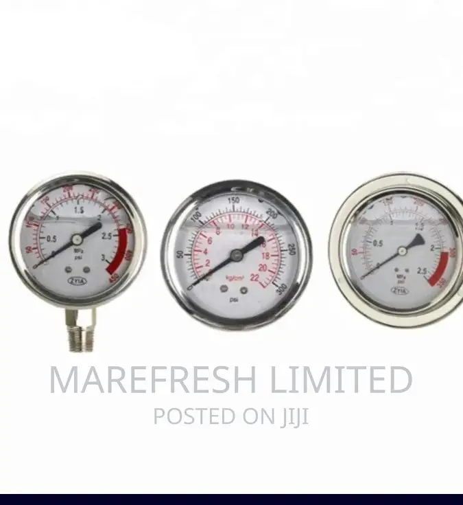 Pressure Gauge 10bar,20 Bar,60bar,100 Bar Manometer