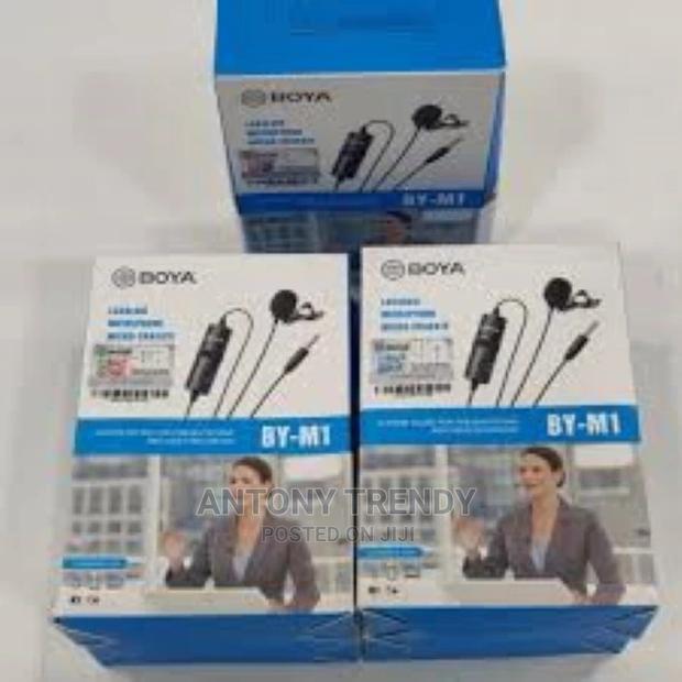 BOYA BY-M1 3.5mm Lavalier Lapel Microphone for Canon Nikon D - main view