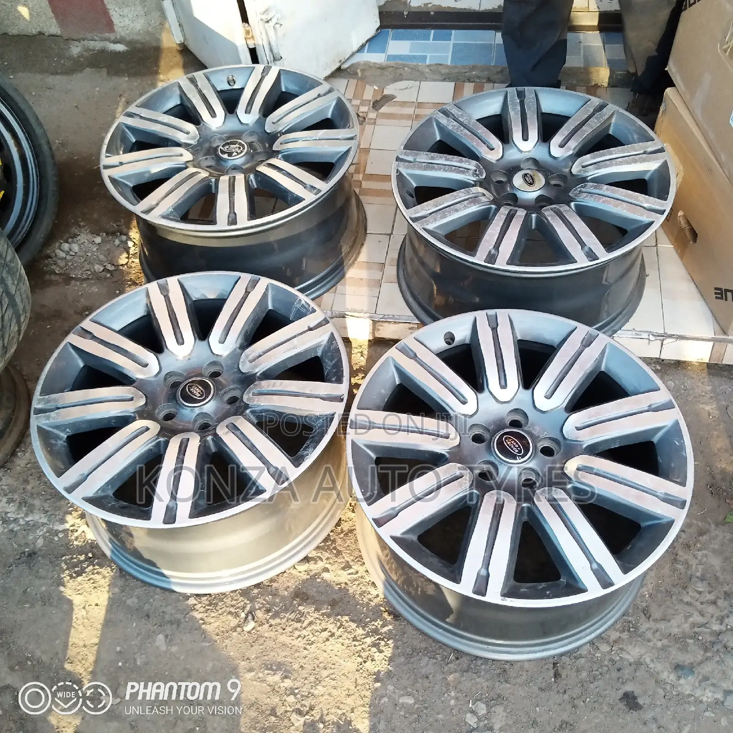 Set 4pcs of Rangelover Sport Rims Size 20