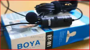 Boya by-M1 With Mount1 Omnidirectional Lavalier Condenser Mi