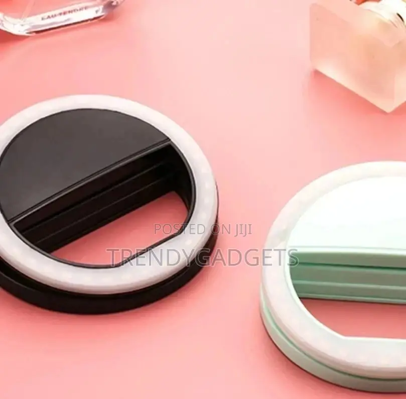 LED Portable Rechargeable Clip Selfie Ring Light RK – 14