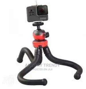 Tripod Stand Portable Flexible Octopus Mobile Cell Phone Wit
