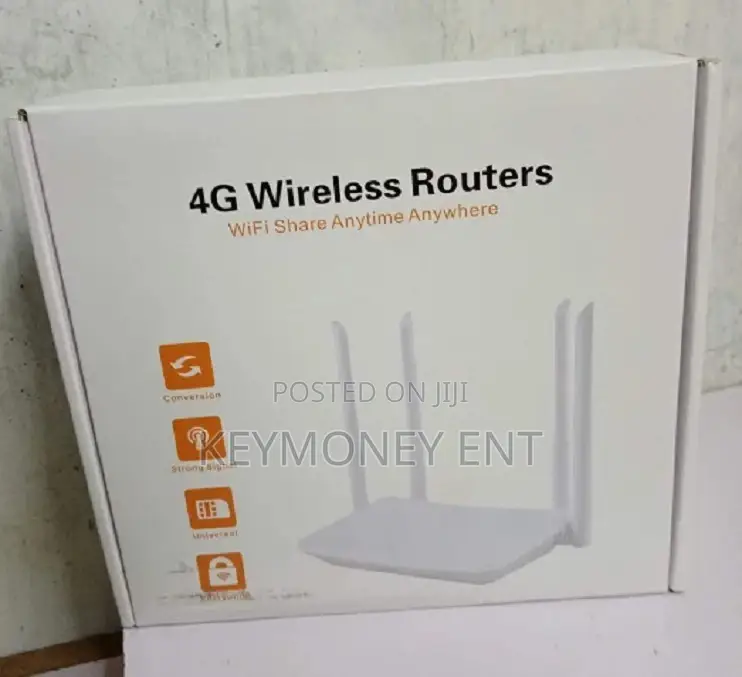 4G Wireless Router Mc119 Open to All Networks, Faiba