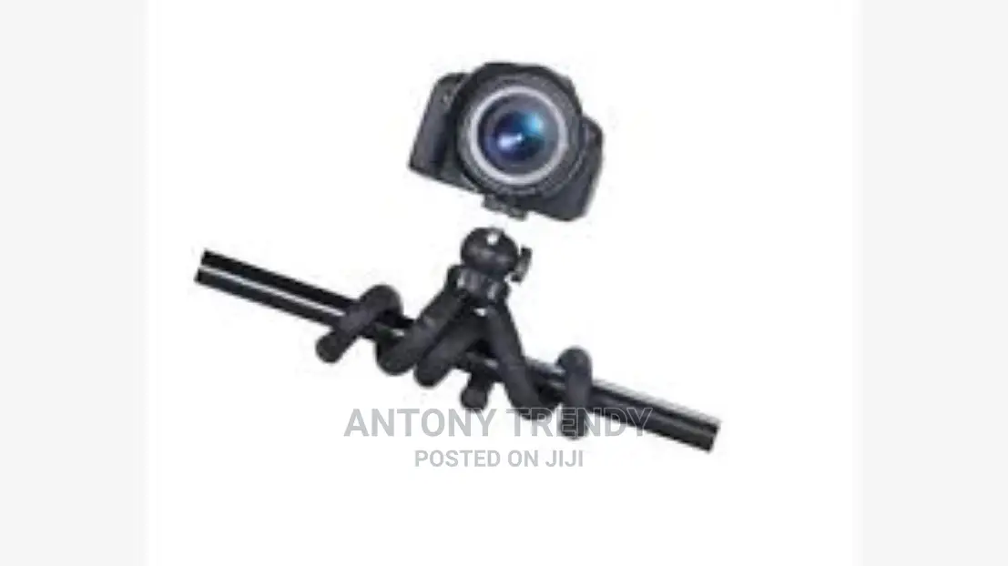 Octopus Tripod Stand Holder for Action Cameras, DSLR Camera