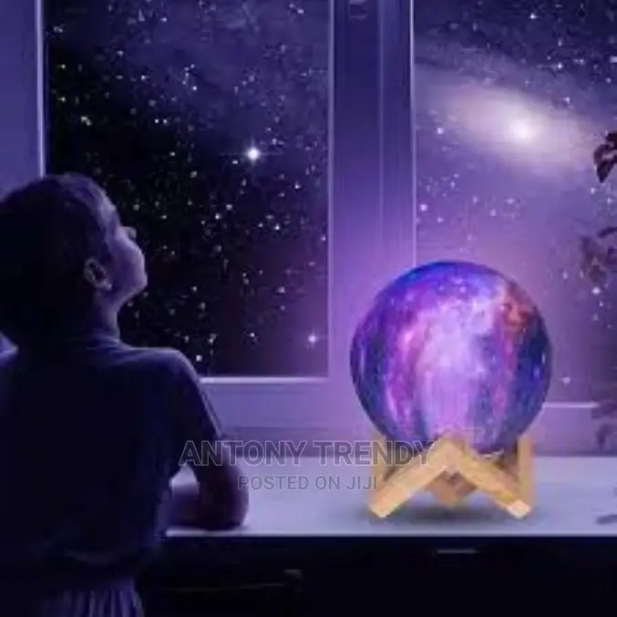 New Dropship 3D Print Galaxy Lamp as Like Moon Lamp Best Ch