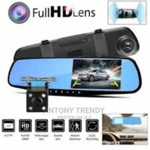 Rear View Mirror With Dash Cam and Reverse Camera - thumbnail 2