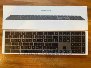Apple - Magic Keyboard With Numeric Keypad - Space Gray MRMH