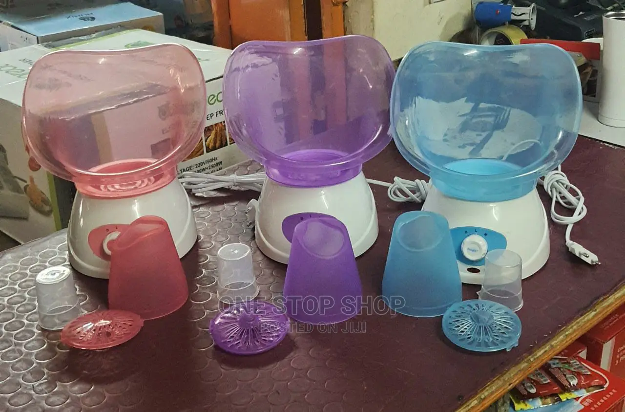 Electric 2 in 1 Steamer With Nose Inhailer