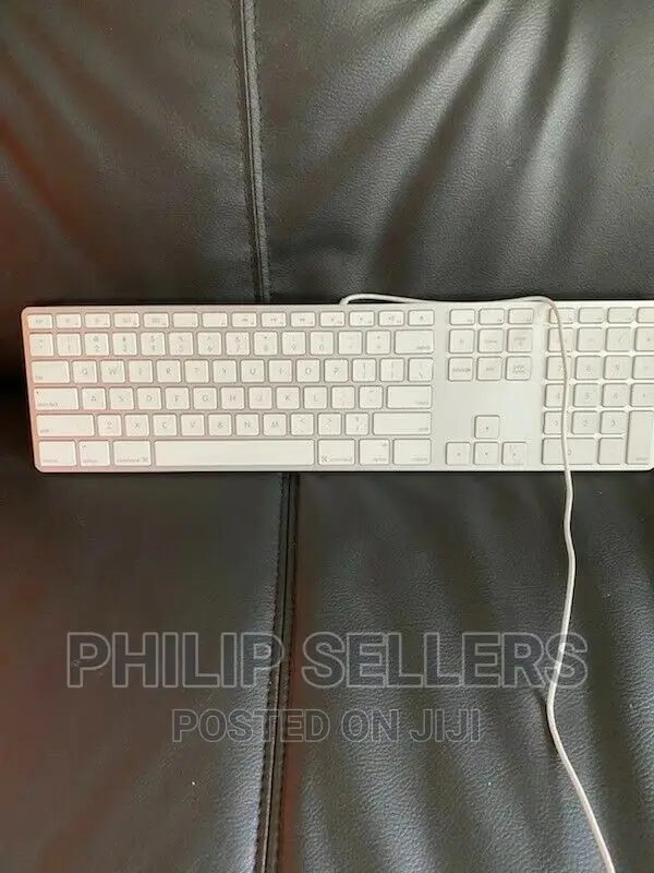 Apple A1243 Aluminum Wired Keyboard - White