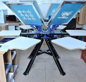 Durable 6colour 6station Screen Printing Machine - thumbnail 2