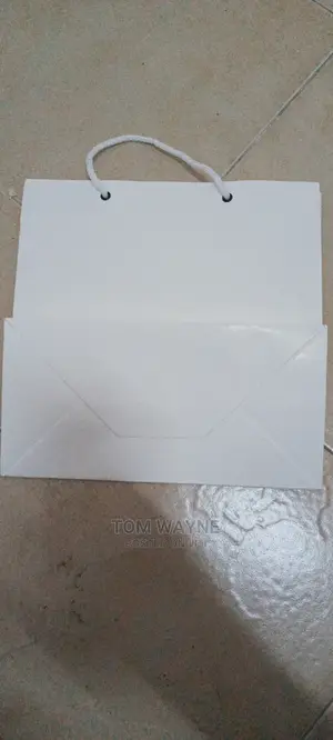 B5 Size White Gift Packaging Bags
