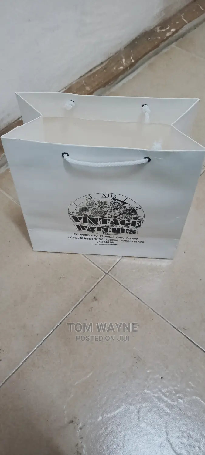 B5 Size White Gift Packaging Bags