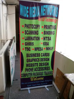 Narrow Base Roll Banner Printing