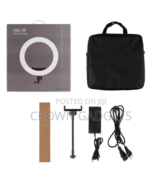 18′′ Inch 55W Dimmable Remote Dimmable Selfie LED Circle - main view