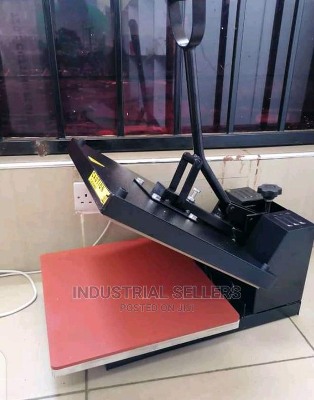 Newest Flatbed Heat Press Machine - main view